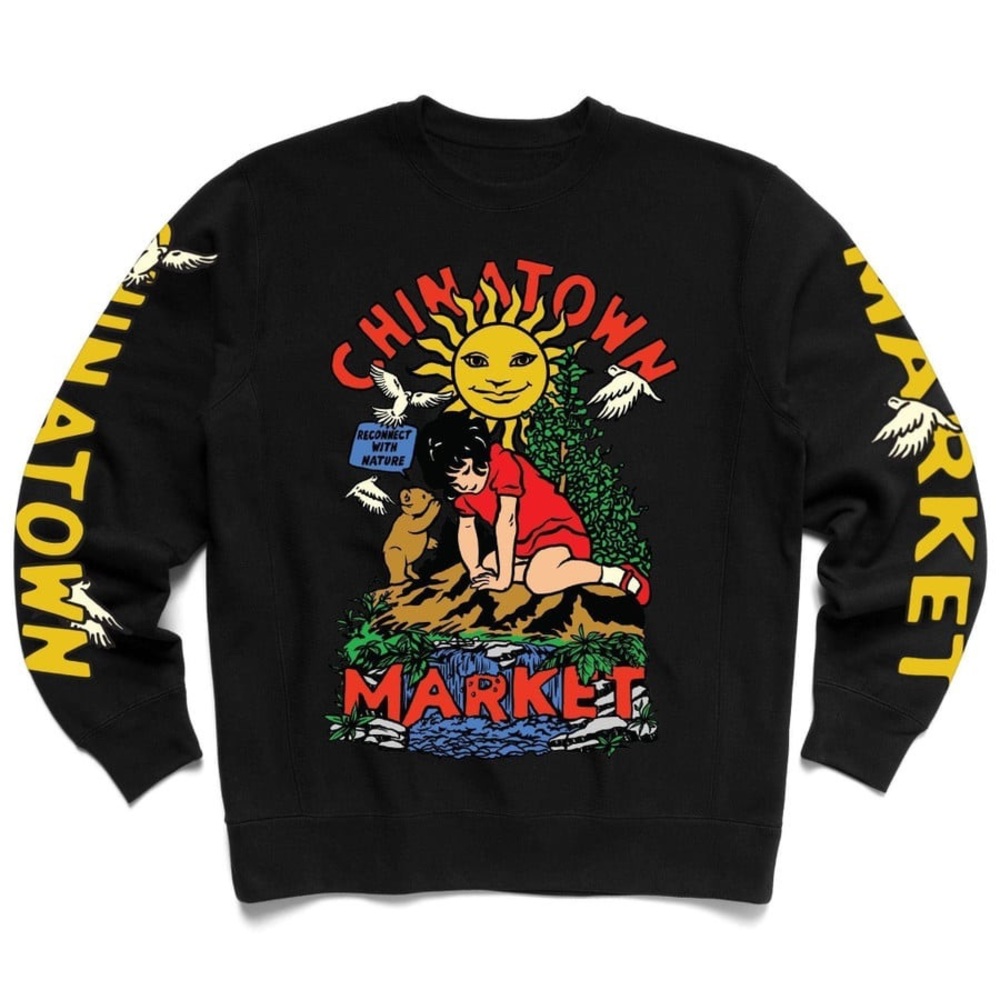 Chinatown Market “Reconnect with Nature” Crewneck - XXL